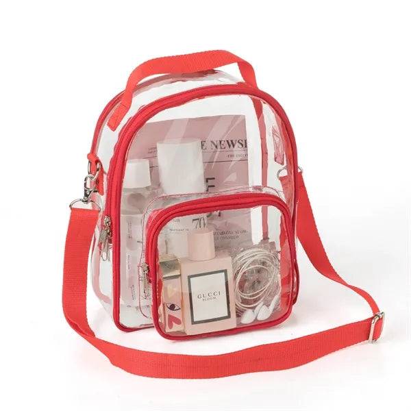 ClearPass Clear Crossbody Bag w/ Top Handle