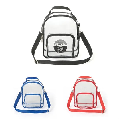ClearPass Clear Crossbody Bag w/ Top Handle
