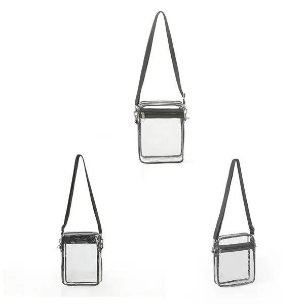ClearPass Clear Crossbody Bag 6.5" x 2.5"