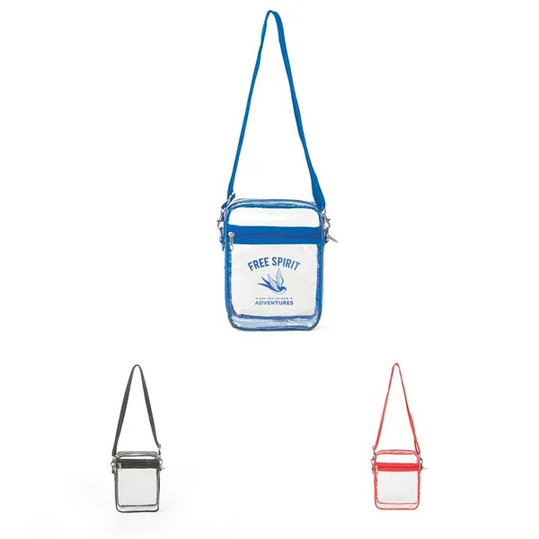 ClearPass Clear Crossbody Bag 6.5" x 2.5"