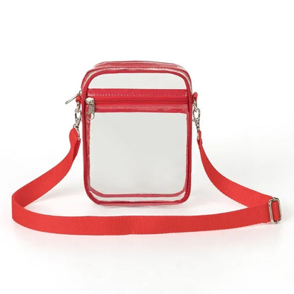 ClearPass Crossbody Bag w/ Front Zip Pocket