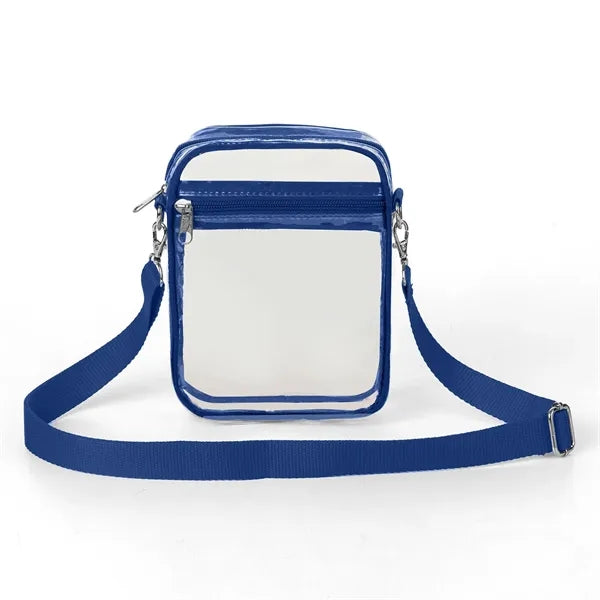 ClearPass Crossbody Bag w/ Front Zip Pocket