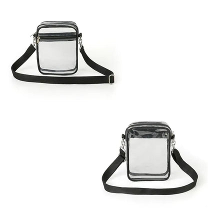 ClearPass Crossbody Bag w/ Front Zip Pocket