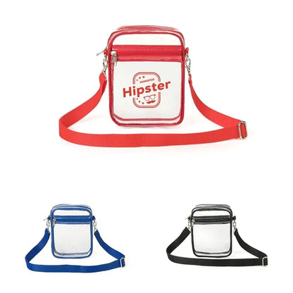ClearPass Crossbody Bag w/ Front Zip Pocket