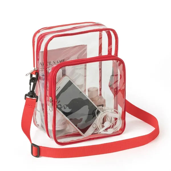 ClearPass Clear Crossbody Bag 7.5" x 3"