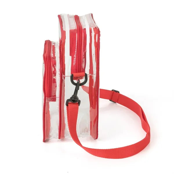 ClearPass Clear Crossbody Bag 7.5" x 3"