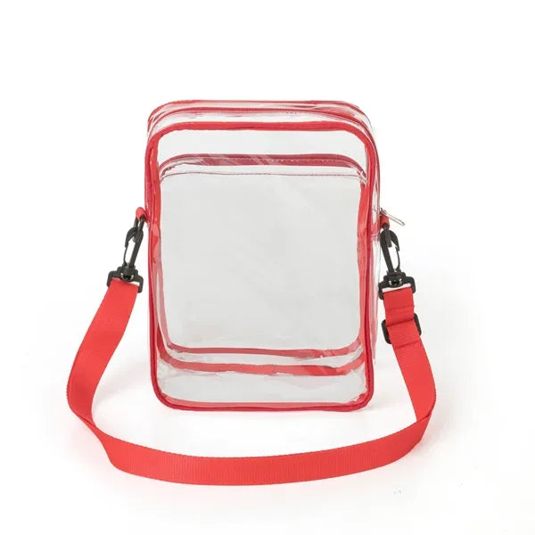 ClearPass Clear Crossbody Bag 7.5" x 3"