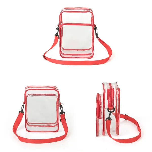 ClearPass Clear Crossbody Bag 7.5" x 3"