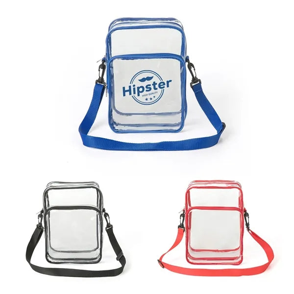 ClearPass Clear Crossbody Bag 7.5" x 3"