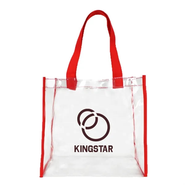 ClearPass Clear Shoulder Bag w/ Zipper