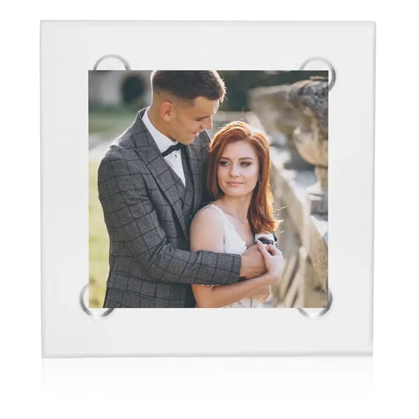 Personalized Square Glass Coasters