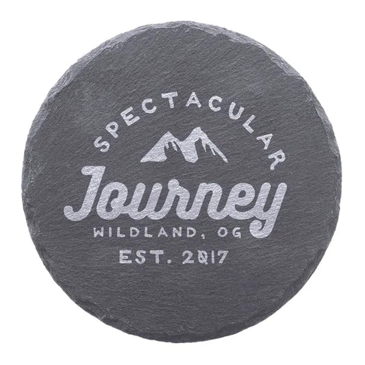 Round Slate Coasters
