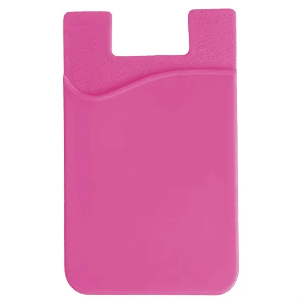 Sillicone Phone Wallet Sleeve with Adhesive Back