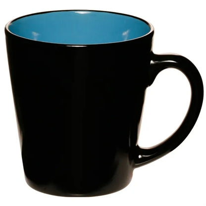Two-Tone Latte Custom Mugs, 12 oz.