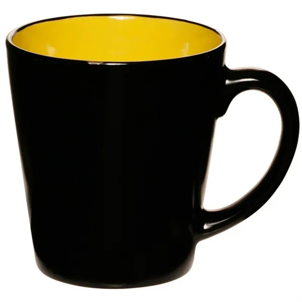 Two-Tone Latte Custom Mugs, 12 oz.