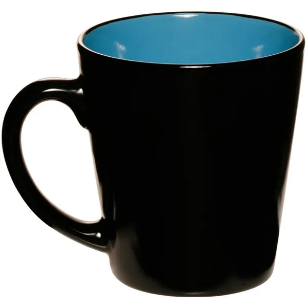Two-Tone Latte Custom Mugs, 12 oz.