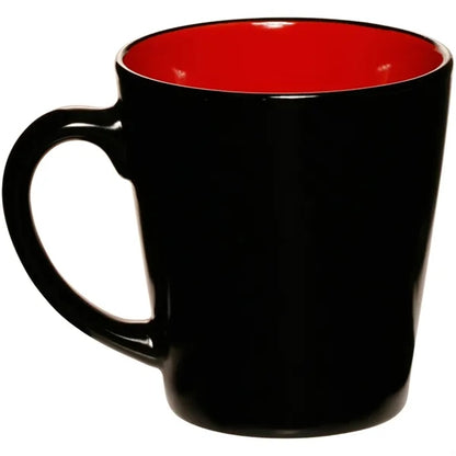 Two-Tone Latte Custom Mugs, 12 oz.