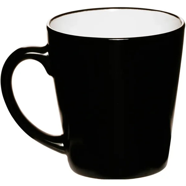 Two-Tone Latte Custom Mugs, 12 oz.
