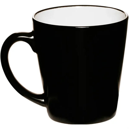 Two-Tone Latte Custom Mugs, 12 oz.