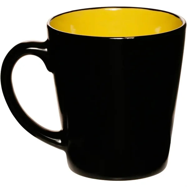 Two-Tone Latte Custom Mugs, 12 oz.