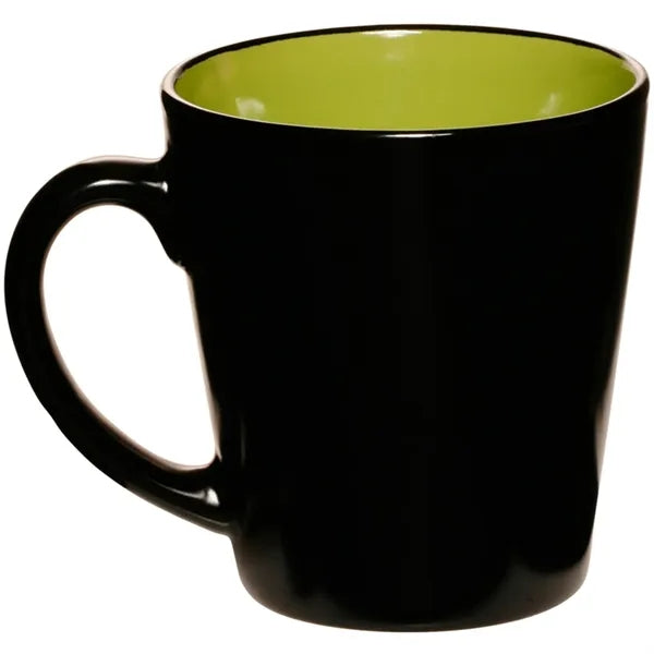 Two-Tone Latte Custom Mugs, 12 oz.