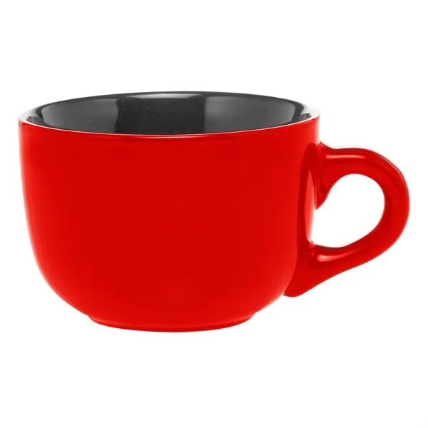 18 oz. Ceramic Cappuccino Custom Mug