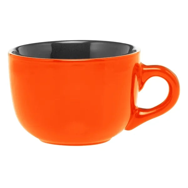 18 oz. Ceramic Cappuccino Custom Mug