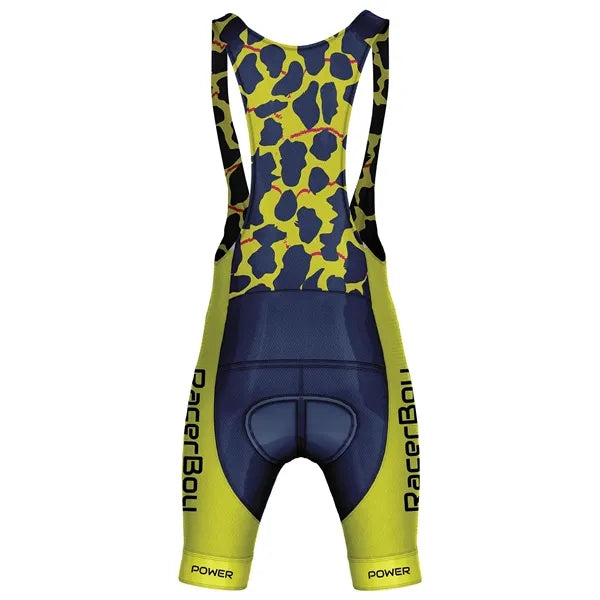 Unisex Full Sublimation Cycling  Bib Shorts