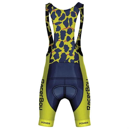 Unisex Full Sublimation Cycling  Bib Shorts