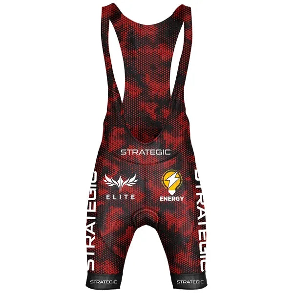 Unisex Full Sublimation Cycling  Bib Shorts