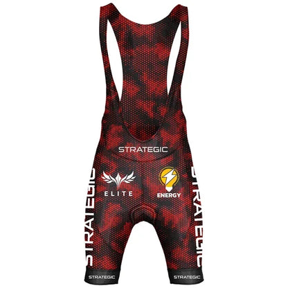 Unisex Full Sublimation Cycling  Bib Shorts