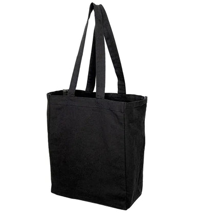 Screen Printed Book/Tote Bag ( 11"W X 14"H X 5" )