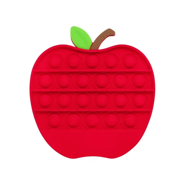 Push Pop Bubble Apple Shape Fidget Sensory Toy