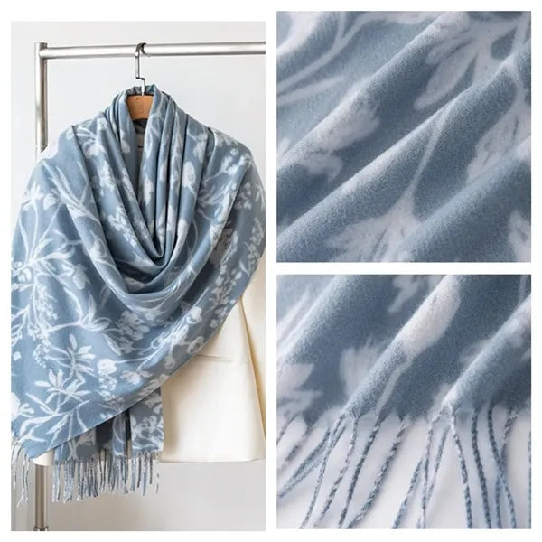 Classic Womens Printed Scarfs Soft