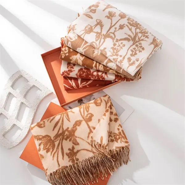 Classic Womens Printed Scarfs Soft