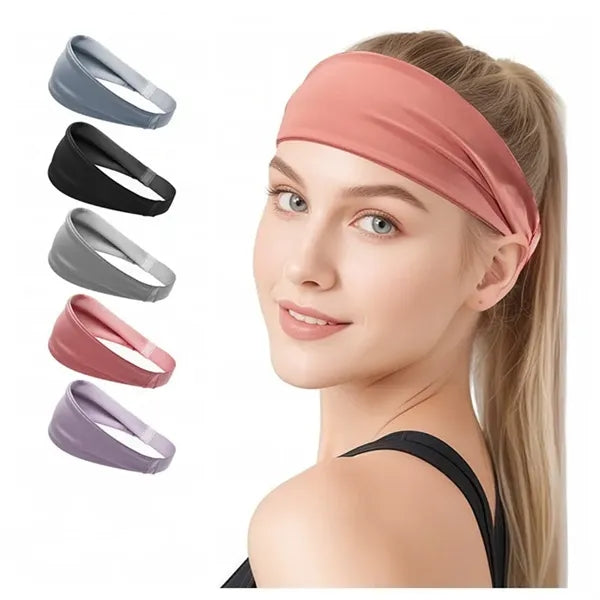 Men Women Sports Yoga headband Elastic