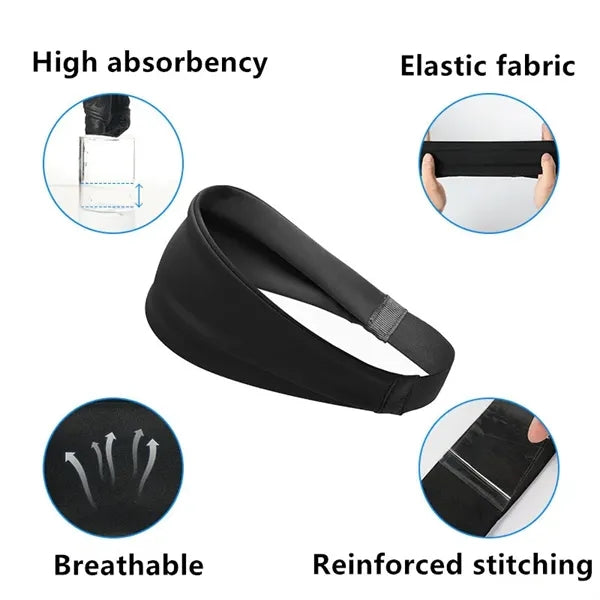 Men Women Sports Yoga headband Elastic