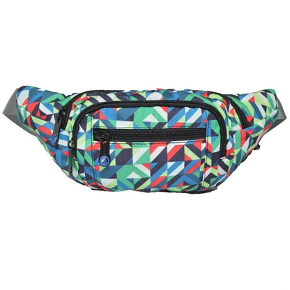 Sublimation 600D Polyester Waist Bag w/ 4 Pockets