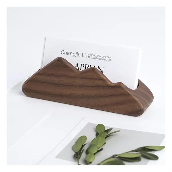 Wooden Business Card Holder
