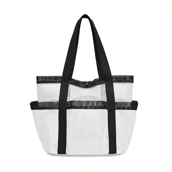 Beach Large Shower Mesh Tote Bag