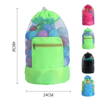 Drawstring Beach Backpack