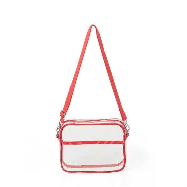 ClearPass Clear Crossbody Bag 8" x 2.5"