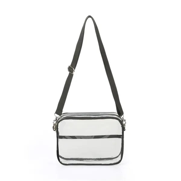 ClearPass Clear Crossbody Bag 8" x 2.5"