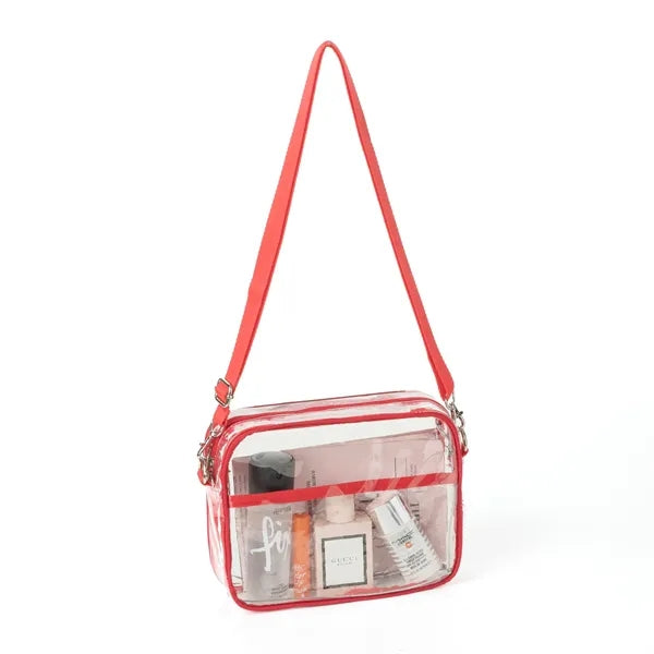 ClearPass Clear Crossbody Bag 8" x 2.5"
