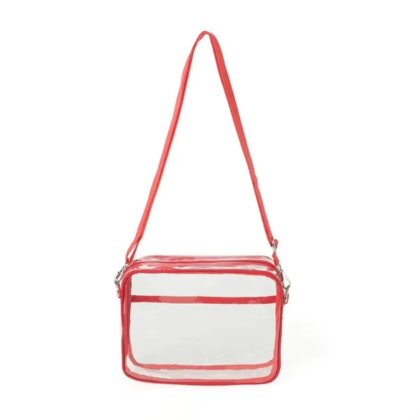 ClearPass Clear Crossbody Bag 8" x 2.5"