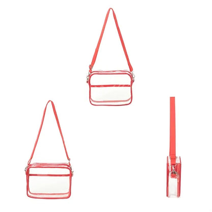 ClearPass Clear Crossbody Bag 8" x 2.5"