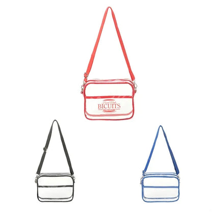 ClearPass Clear Crossbody Bag 8" x 2.5"