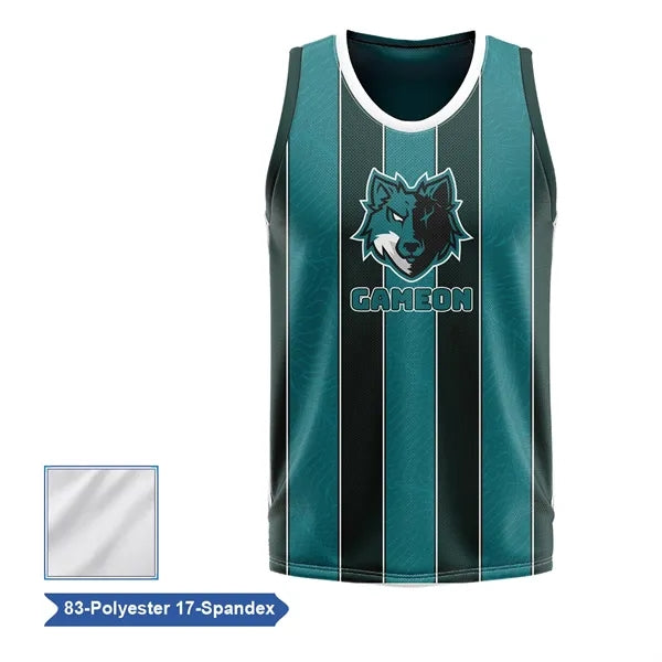 Sublimation Premium Poly Spandex Basketball Jersey - Men Wom