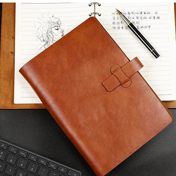 A5 Leather Refillable Premium Vintage Travel Notebooks