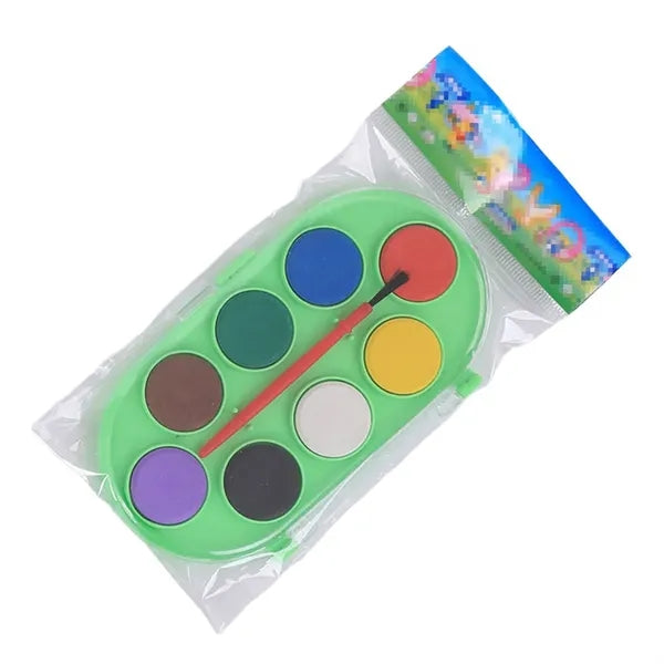 8 Colors Non-Toxic Washable Portable Watercolor Sets